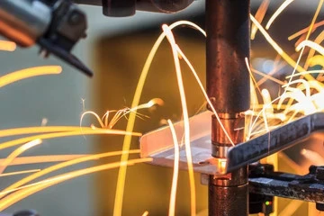 What is the cause of weak welding in spot welder? [DCS26]